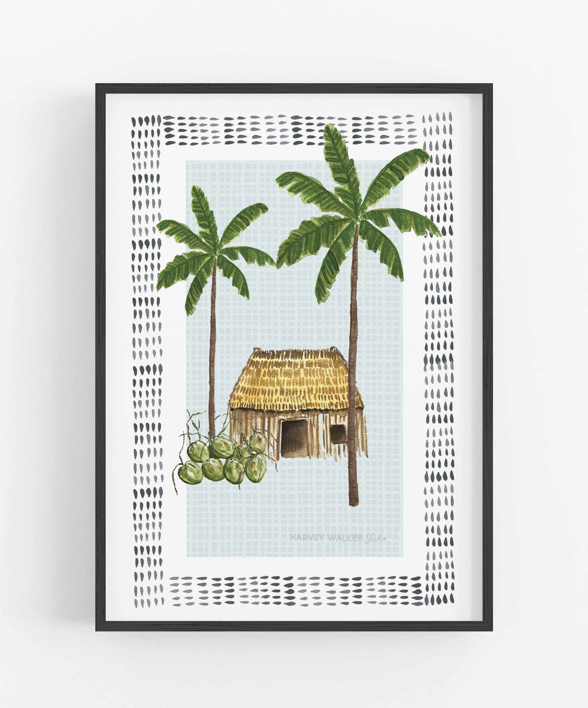 BUNGALOW SEAFOAM SHACK - Fine Art Print