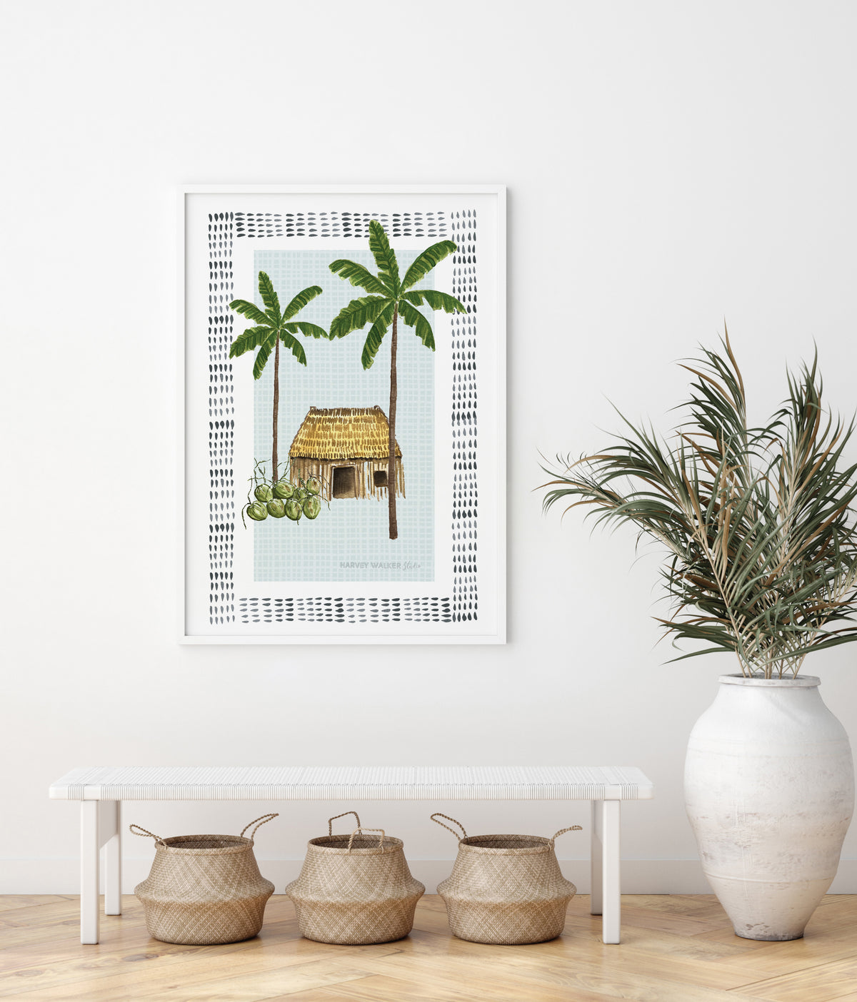 BUNGALOW SEAFOAM SHACK - Fine Art Print