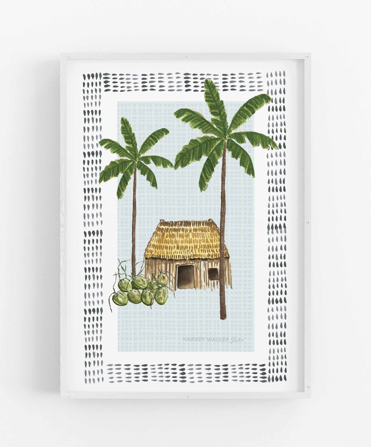 BUNGALOW SEAFOAM SHACK - Fine Art Print