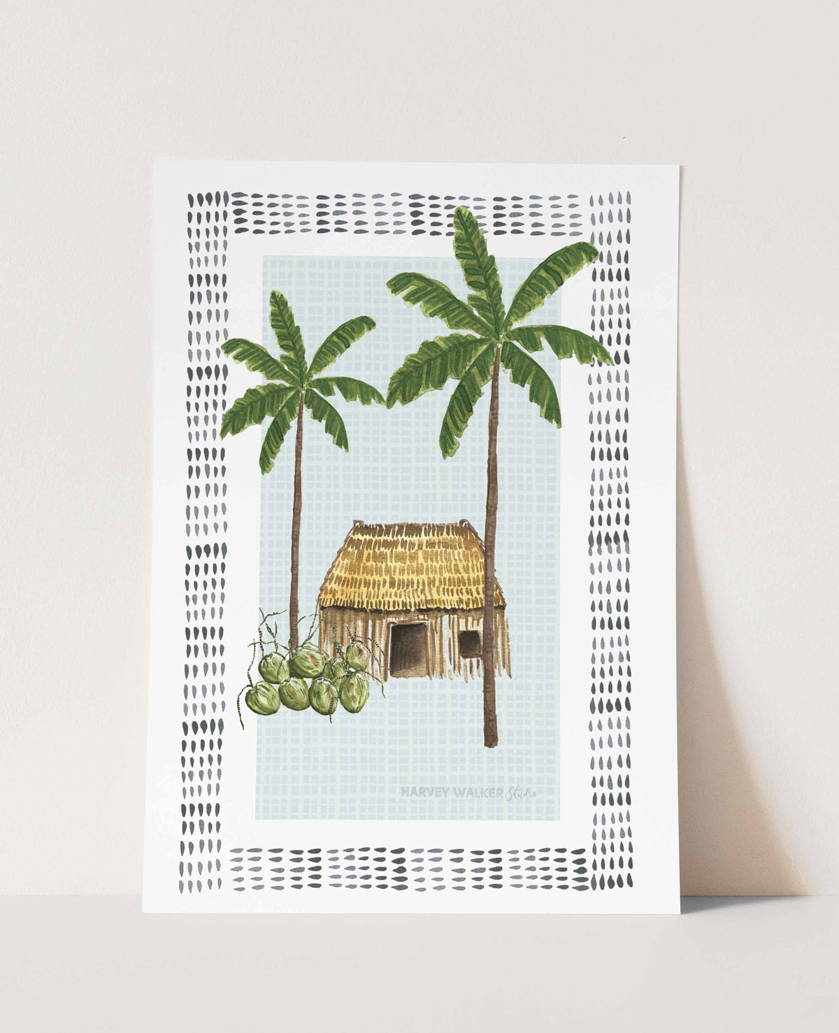 BUNGALOW SEAFOAM SHACK - Fine Art Print