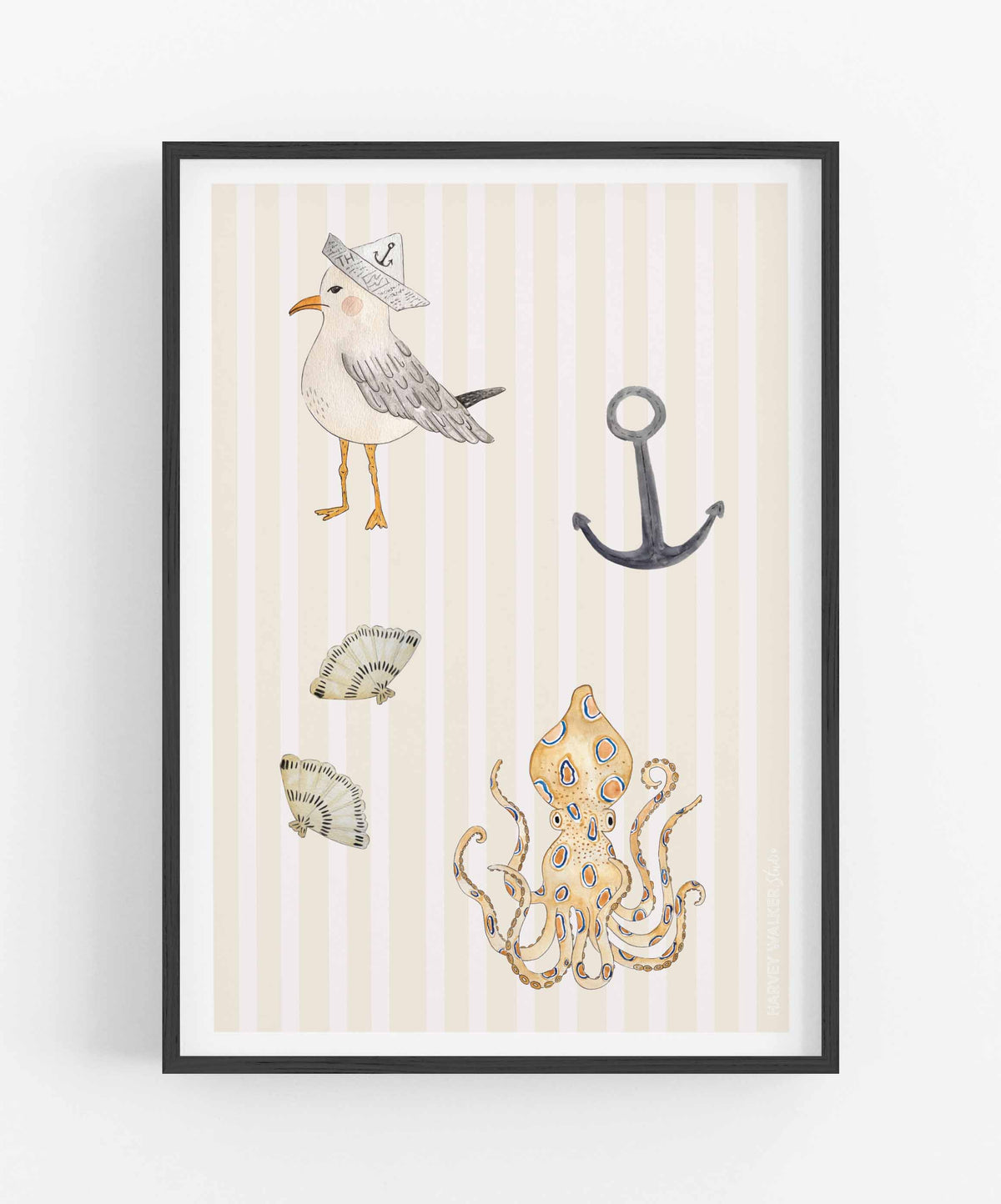 BEACH FRIENDS - Fine Art Print