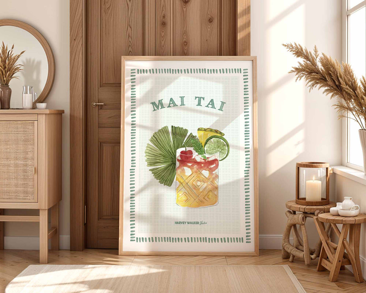 COCKTAIL MAI TAI - Fine Art Print