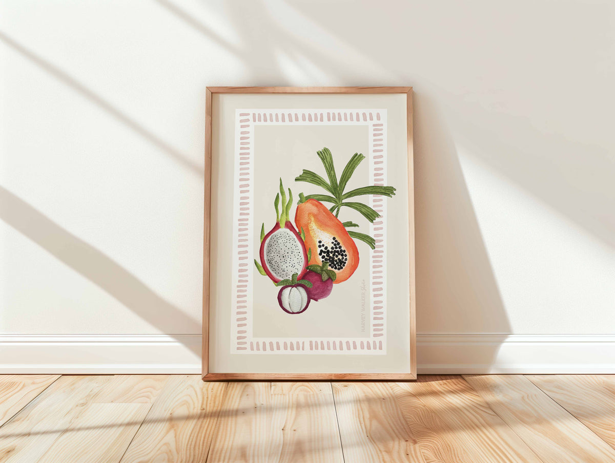 NATURAL WONDER  EXOTIC FRUITS - Fine Art Print