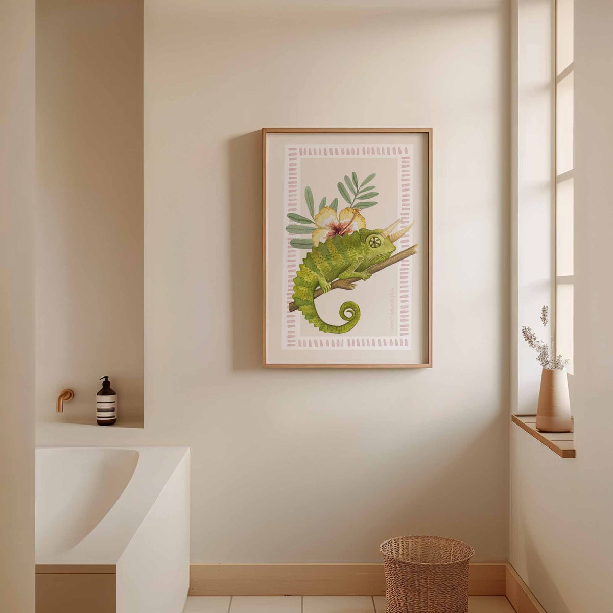 NATURAL WONDER CHAMELEON - Fine Art Print