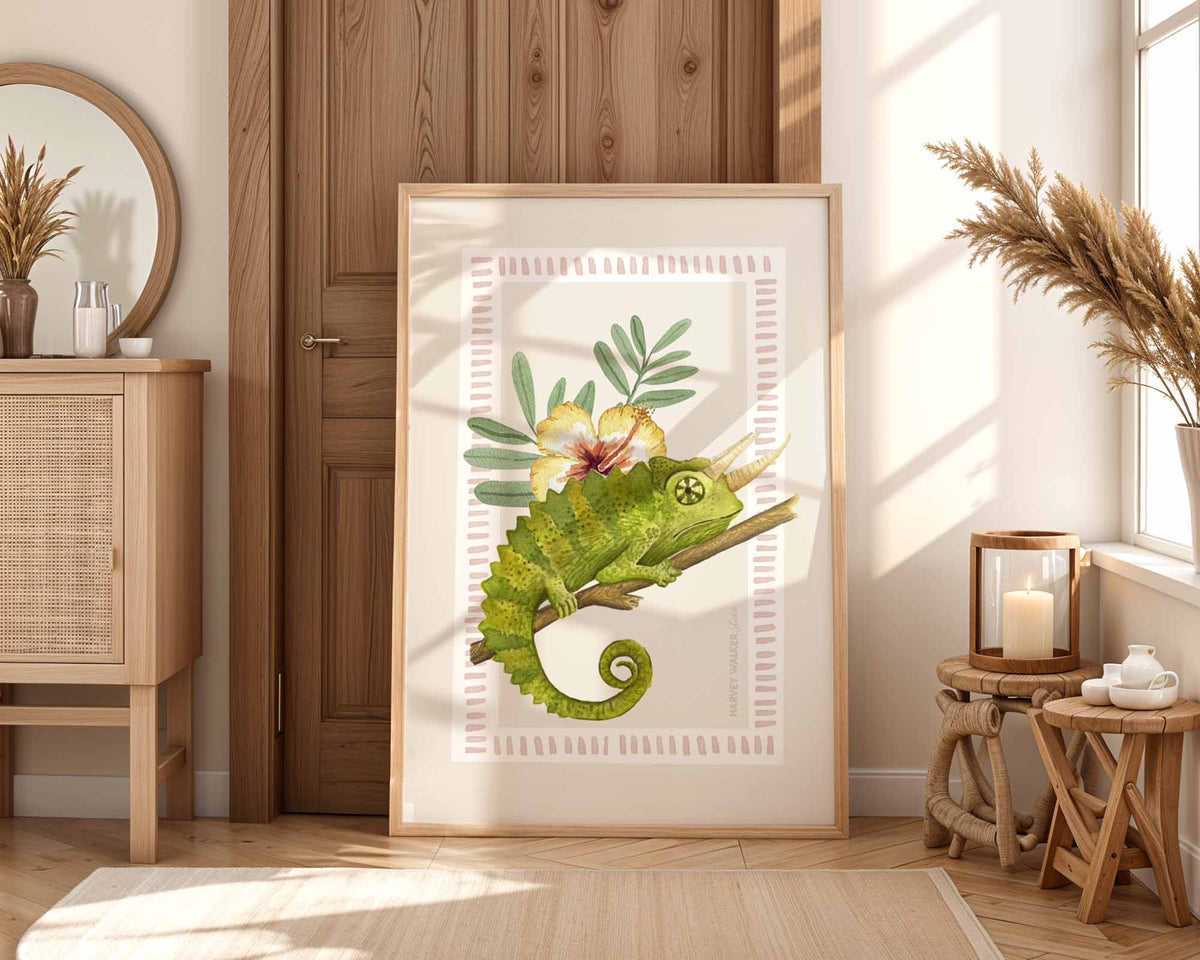 NATURAL WONDER CHAMELEON - Fine Art Print