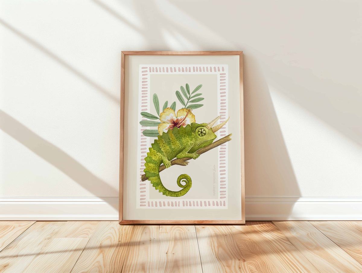 NATURAL WONDER CHAMELEON - Fine Art Print