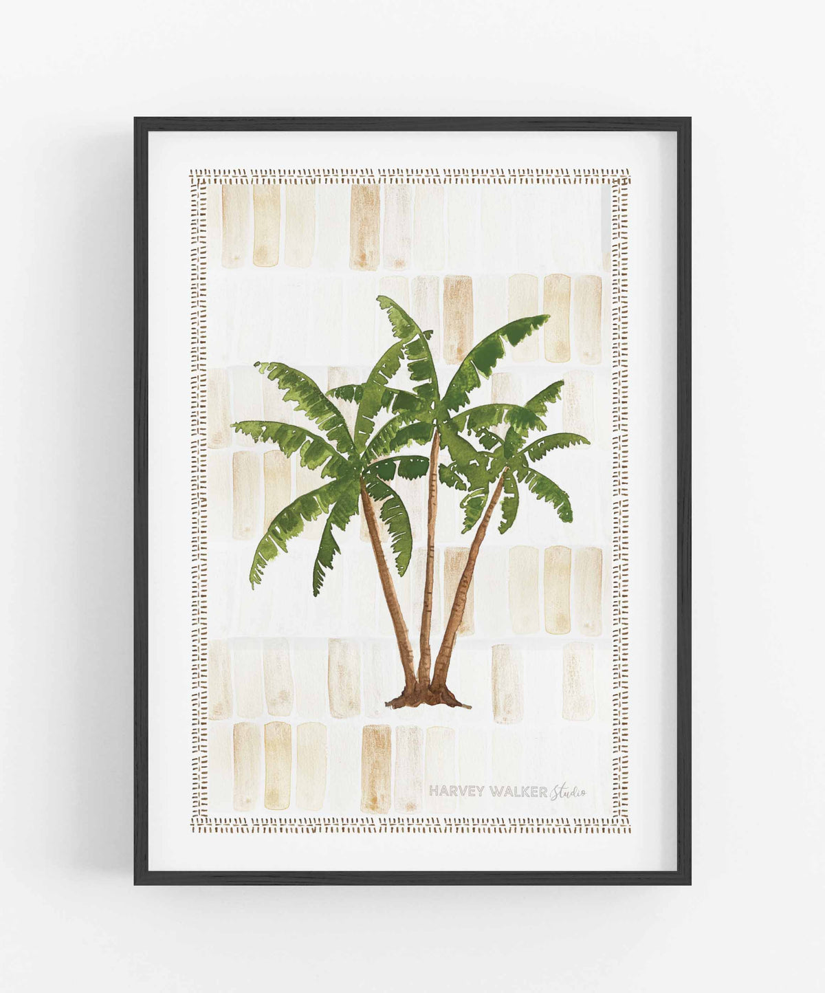 ZELLIGE ISLAND PALM - Fine Art Print