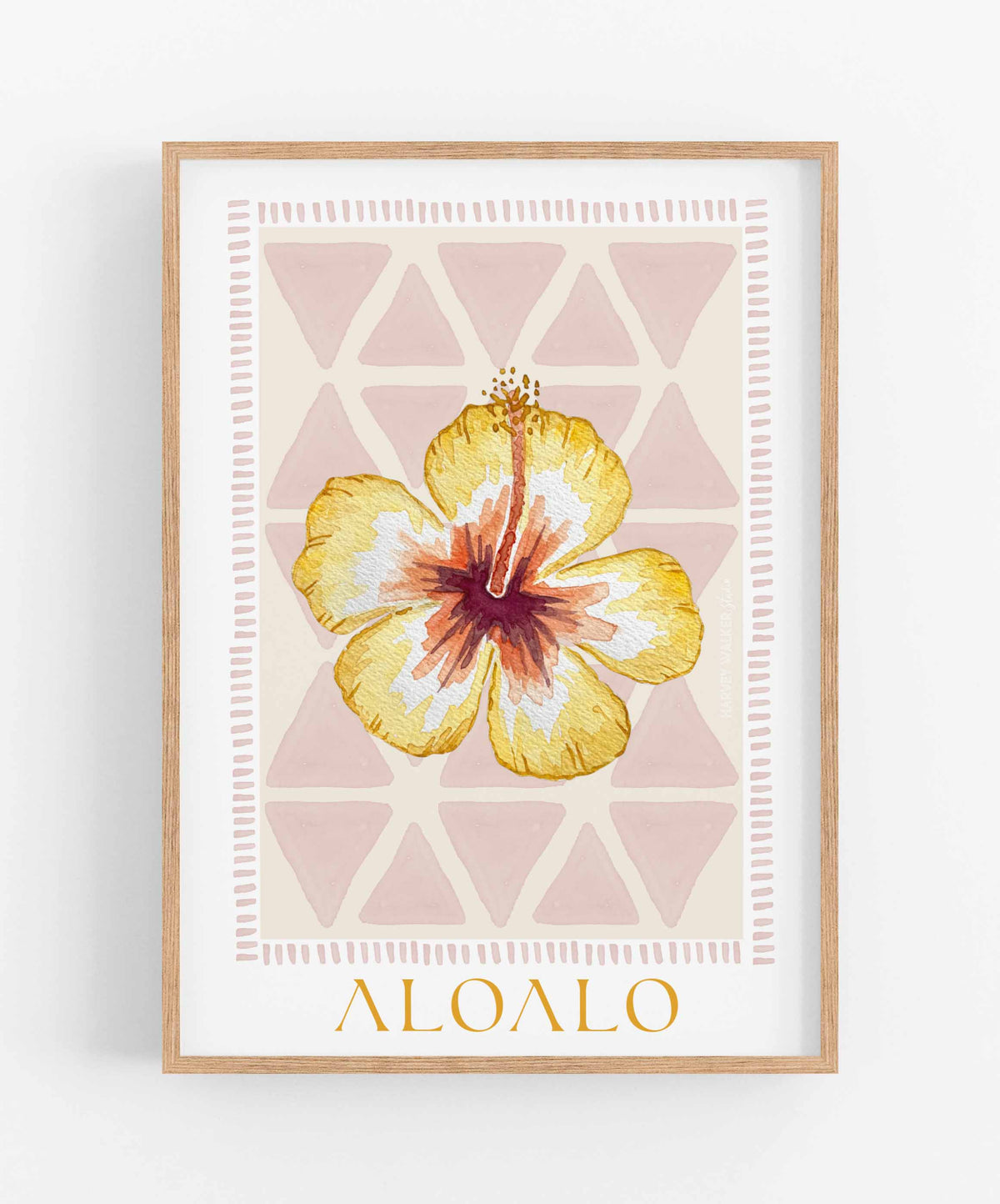 TRIBAL TREASURE ALOALO - Fine Art Print