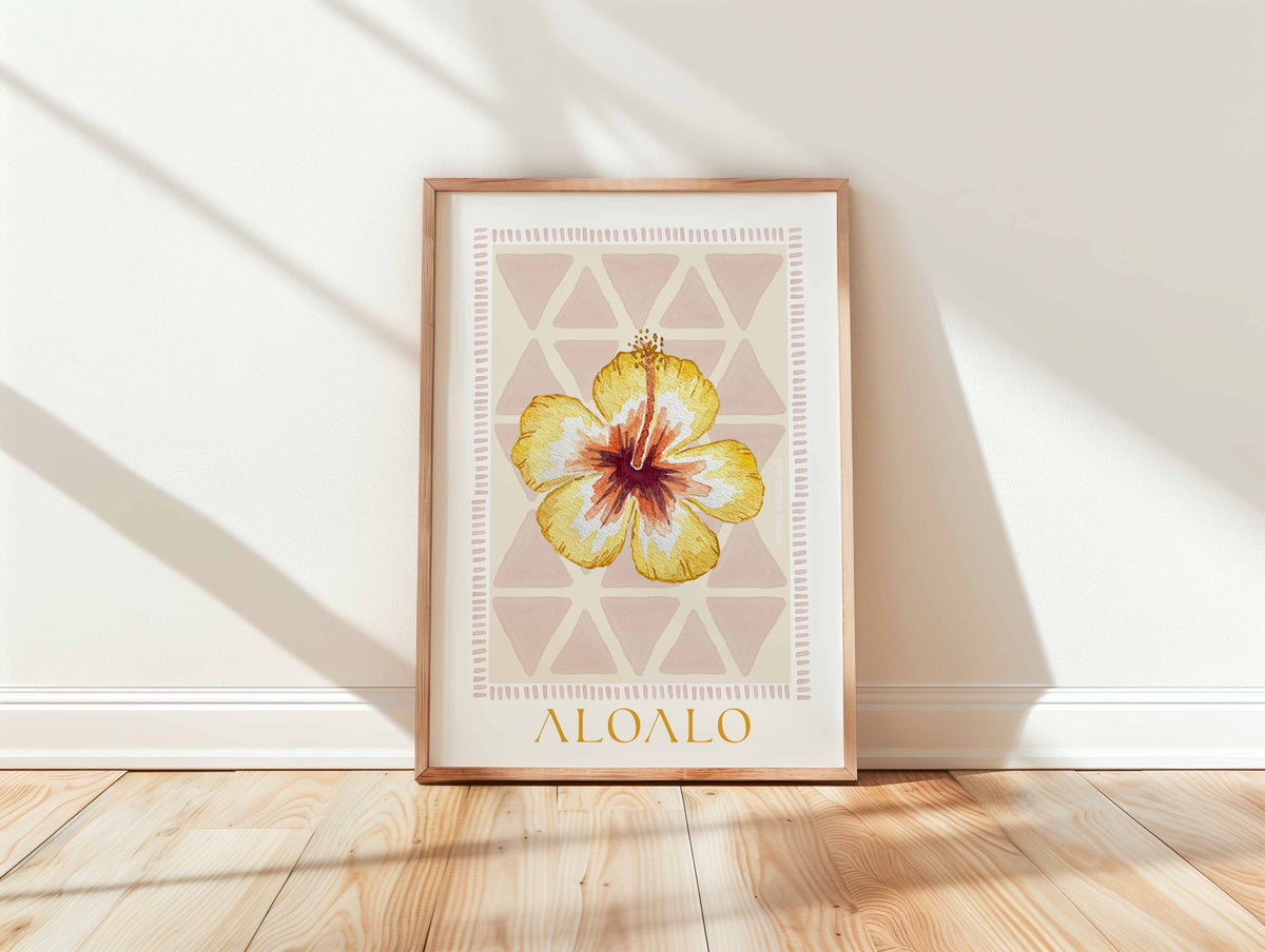 TRIBAL TREASURE ALOALO - Fine Art Print