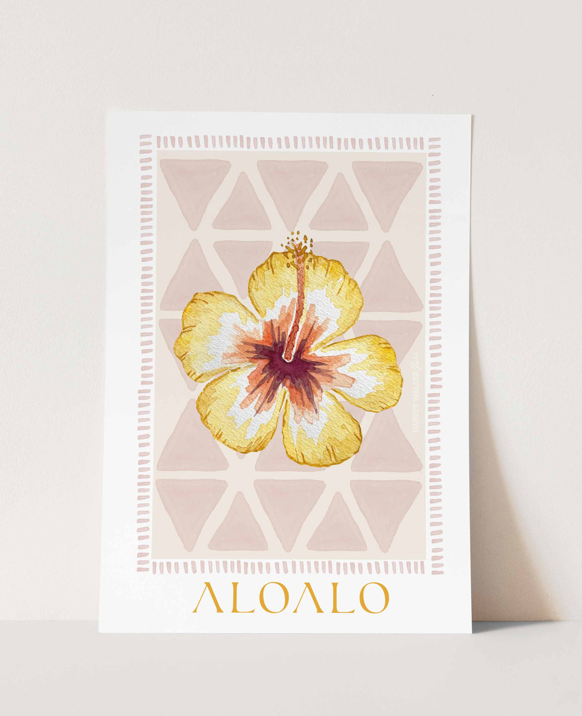 TRIBAL TREASURE ALOALO - Fine Art Print