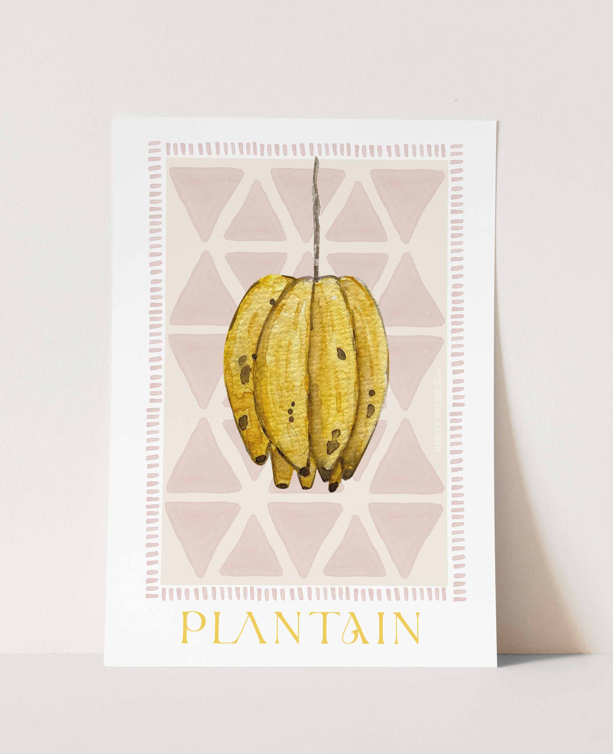 TRIBAL TREASURE PLANTAIN - Fine Art Print