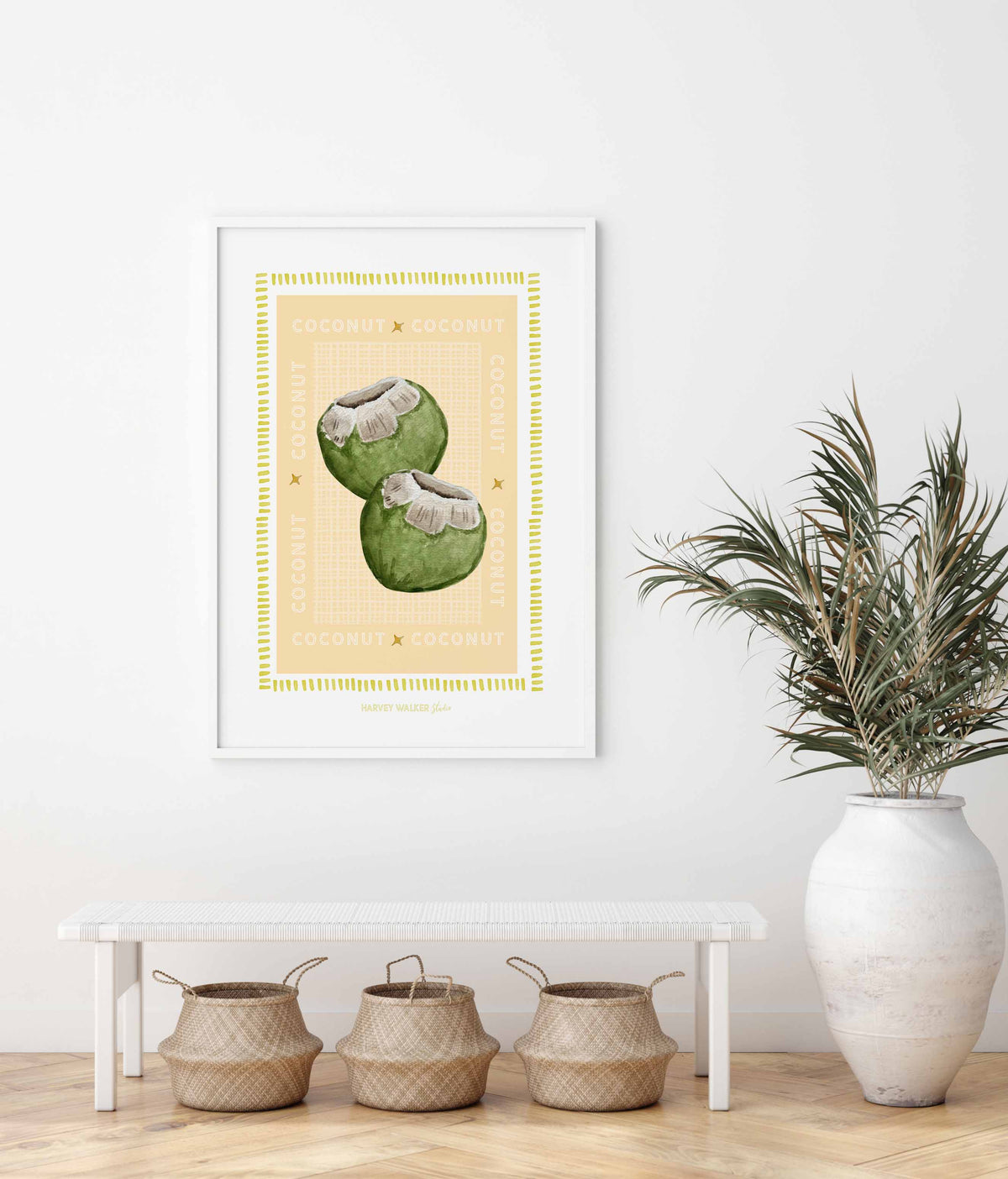 TROPICAL CRUSH COCONUTS- Fine Art Print