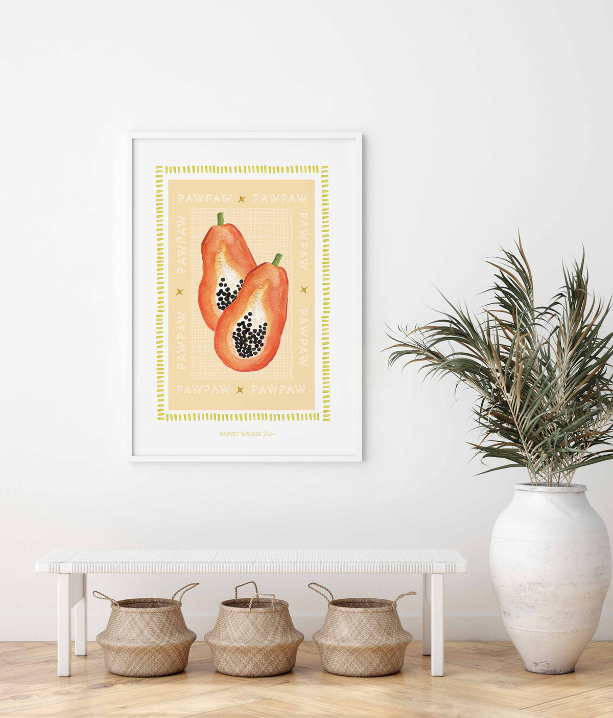 TROPICAL CRUSH PAWPAW - Fine Art Print